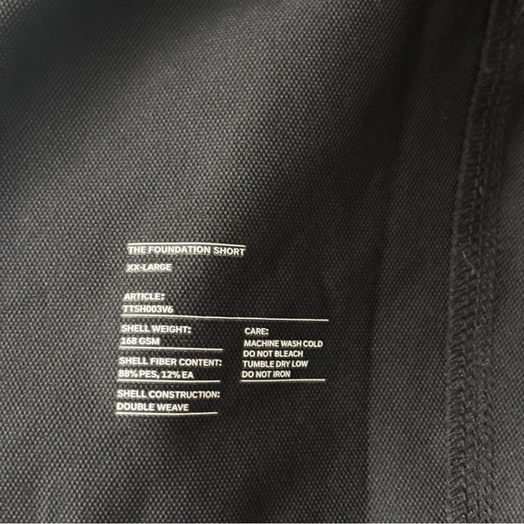 Ten Thousand 9” Foundation Short Black Men’s Size XXL Unlined - Picture 9 of 9